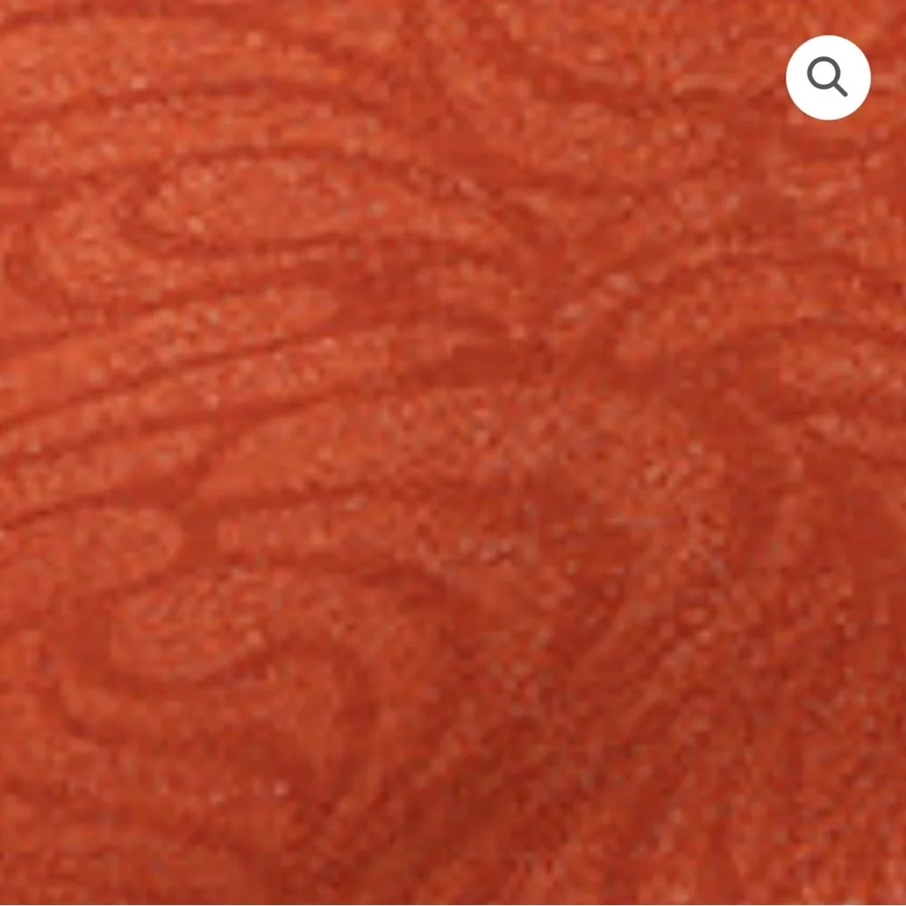UV burnt orange sparkle swirl top - Picture 6 of 6